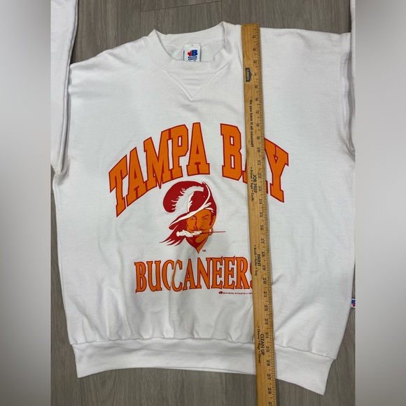 Vintage Tampa Bay Buccaneers Sweatshirt Crewneck Size XL NFL Made In Canada 1993 - Picture 3 of 9
